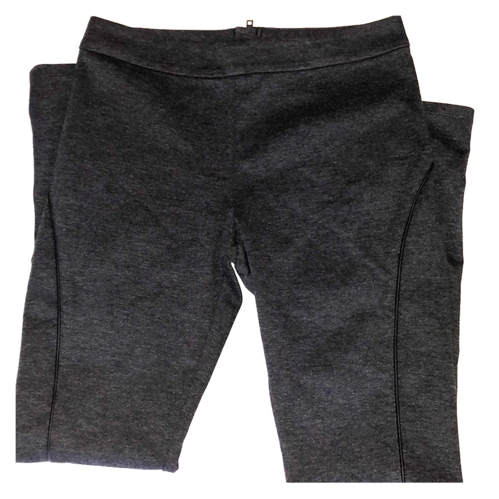BCBGENERATION leather stitch leggings!